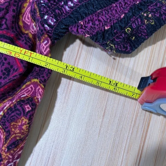 Floral Patterned Jumpsuit in Purple and Pink - Picture 5 of 7